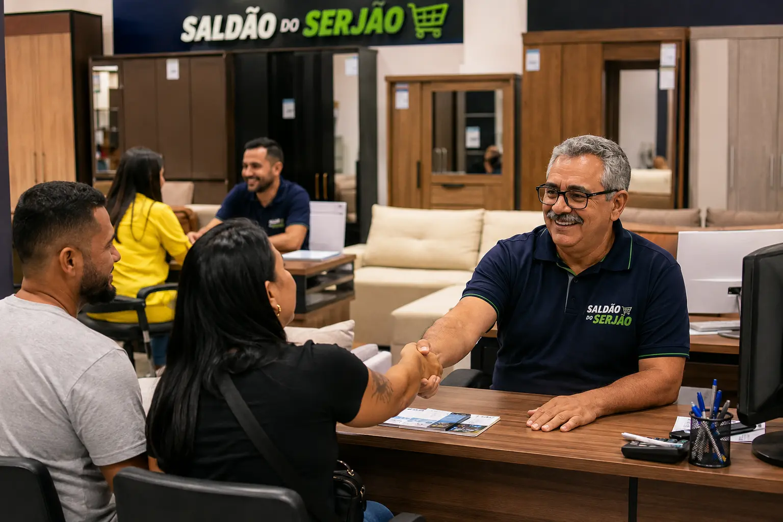 Saldão do Serjão - sala decorada